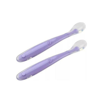 Pack De 2 Cucharas De Silicona Para Bebe