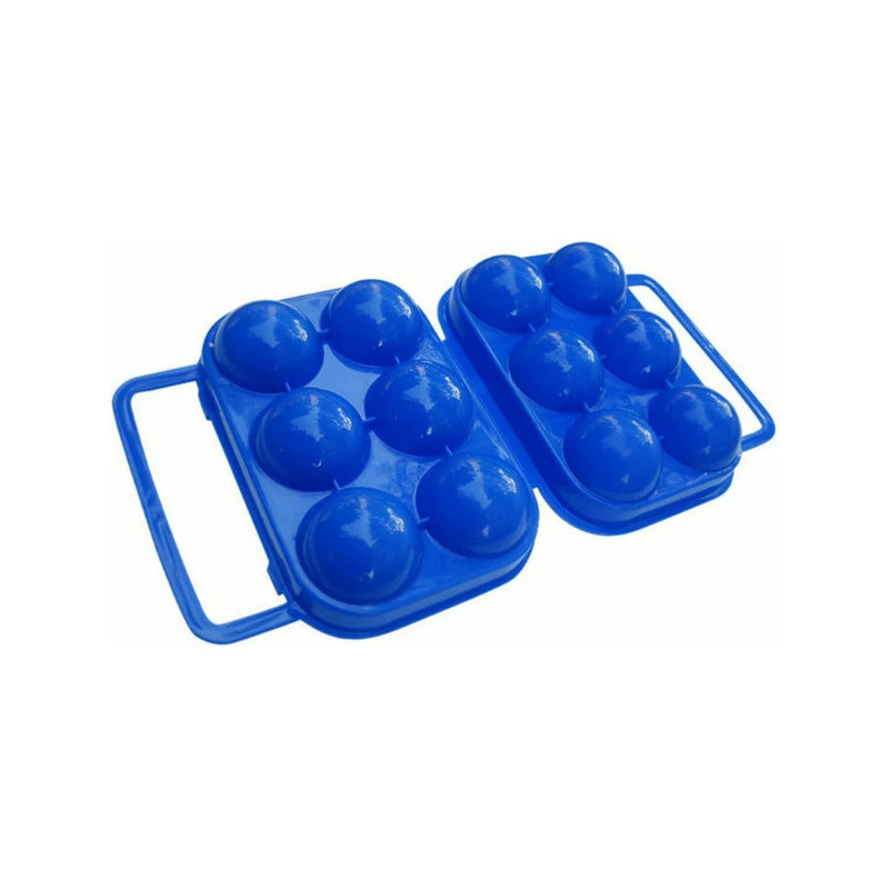 Porta Huevos Portatil Capacidad 6 Uni Camping / Picnic