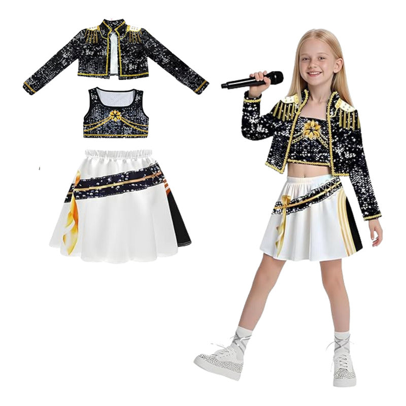 Disfraz Guerreras K-pop Niña Mira-golden 10-12