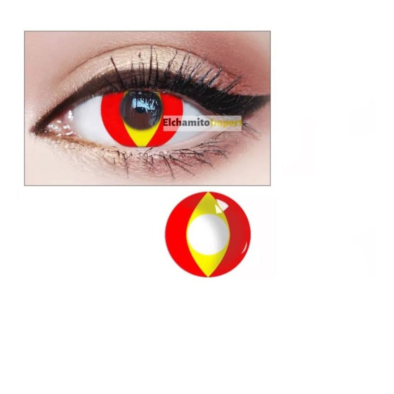 Lentes Contacto Anime Cosplay  Fantasia Halloween