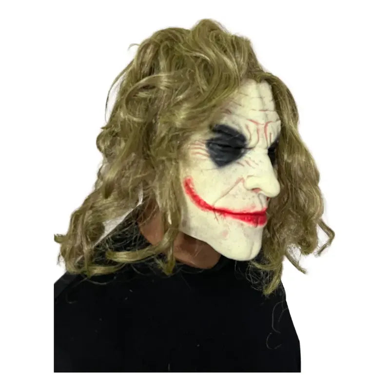 Mascara De Latex Guason Joker Halloween Color Piel Joker-guason
