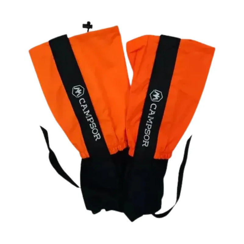 Polainas Trekking Impermeable Nieve Outdoor Montaña Naranjo One Size