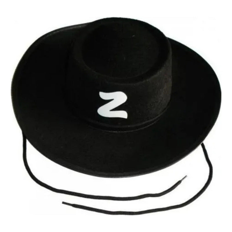 Disfraz El Zorro Niño Cosplay Negro One Size