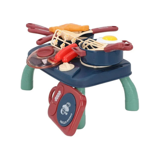 Juguete De Cocina Cocinilla + Ollas Y Accesorios