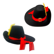 Disfraz Mosquetero O Gato Con Botas Niño Capa + Gorro