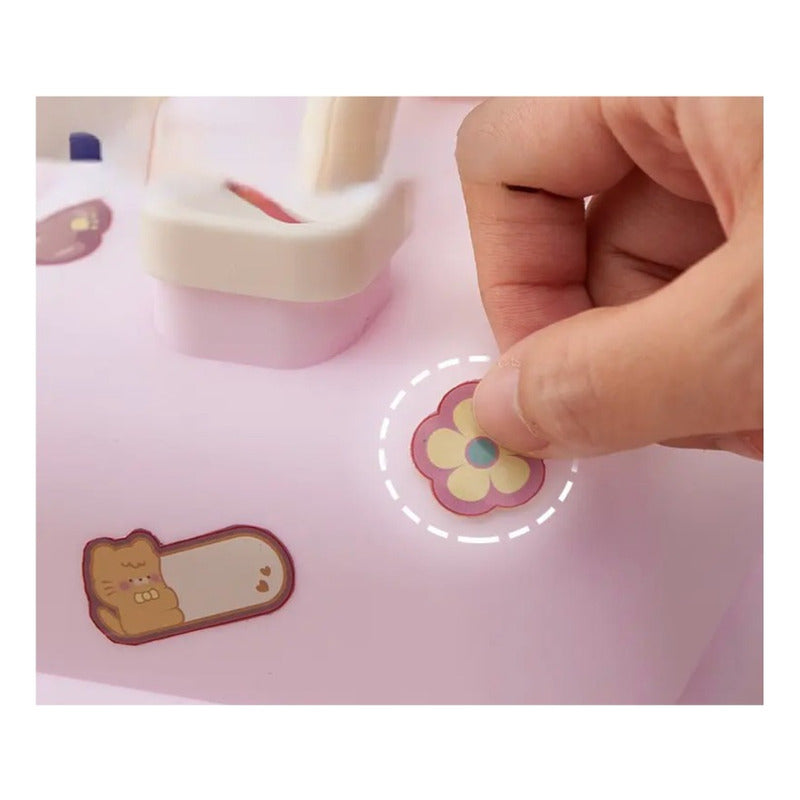 Alcancia Kuromi, My Melody, Cinnamoroll Con Llave Para Niñas My Melodi Rosa