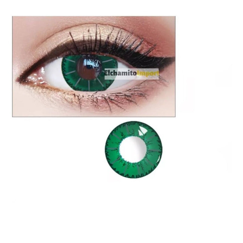 Lentes Contacto Anime Cosplay  Fantasia Halloween