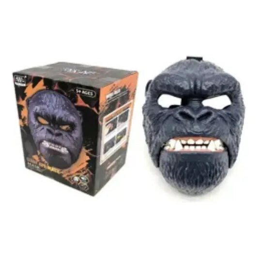 Mascara De Gorila Con Sonido King Kong Niños Negro Gorila