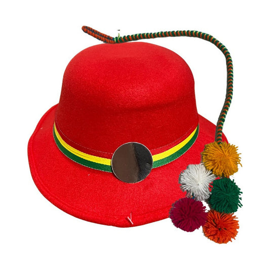 Gorro Nortino + Pompon Baile Trote Nortino