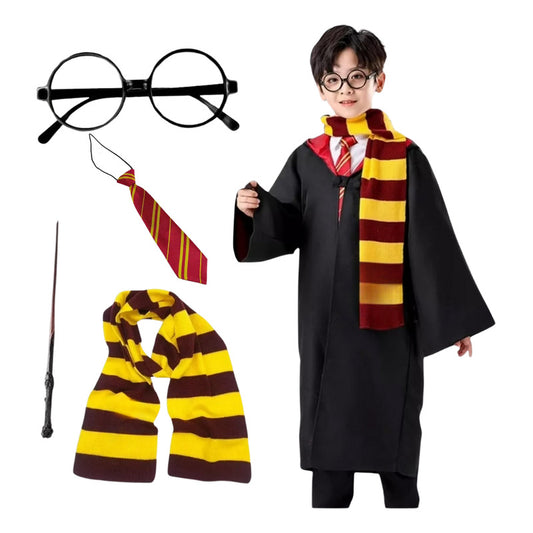 Capa Corbata Bufanda De Harry Potter Disfraz Cosplay Niños