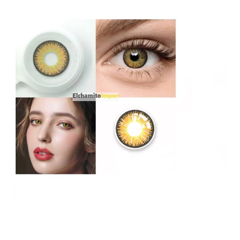 Lentes Contacto Anime Cosplay  Fantasia Halloween