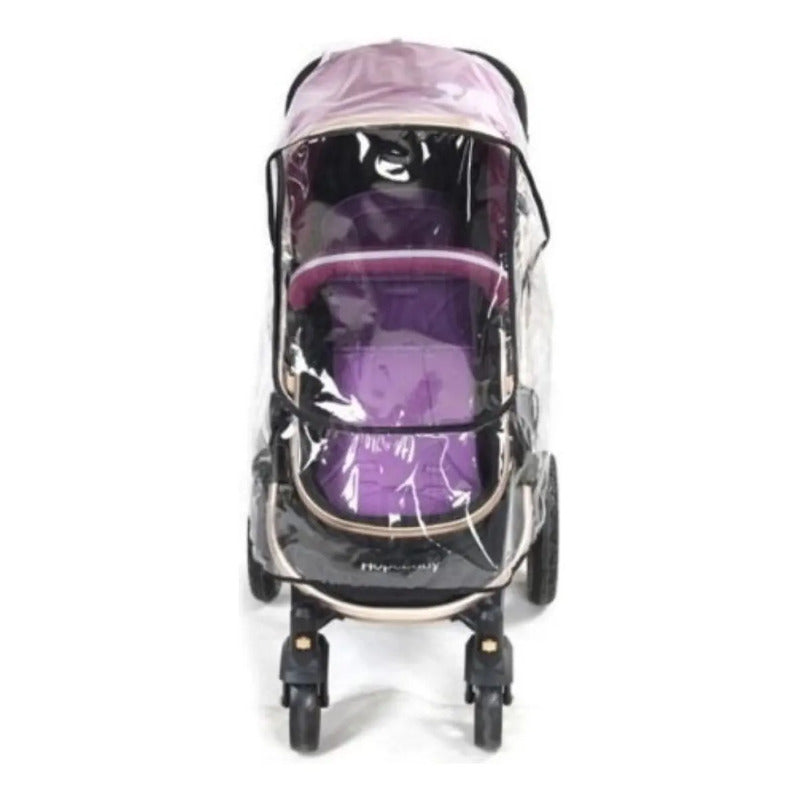 Cubre Coche Impermeable Con Ventanilla Cierre Transparente