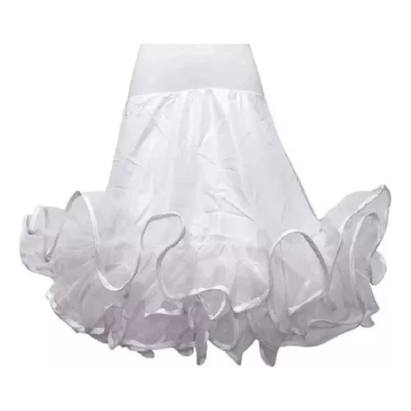 Falso 3 Capas Para Vestidos Niña Cueca Blanco Falso 3 Capas 10
