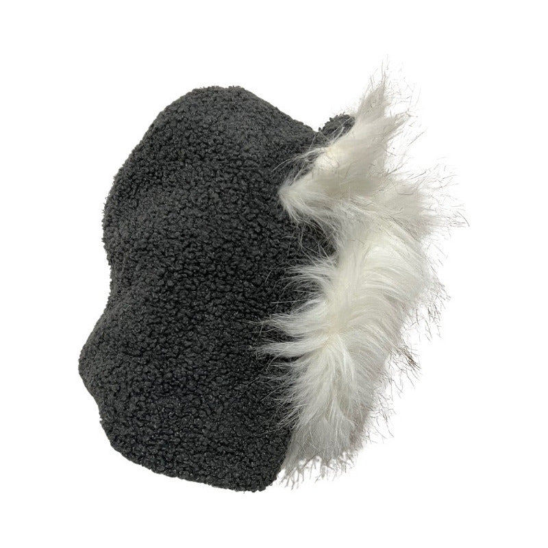 Gorro De Invierno Proteccion Frio Oso Peludito Niños
