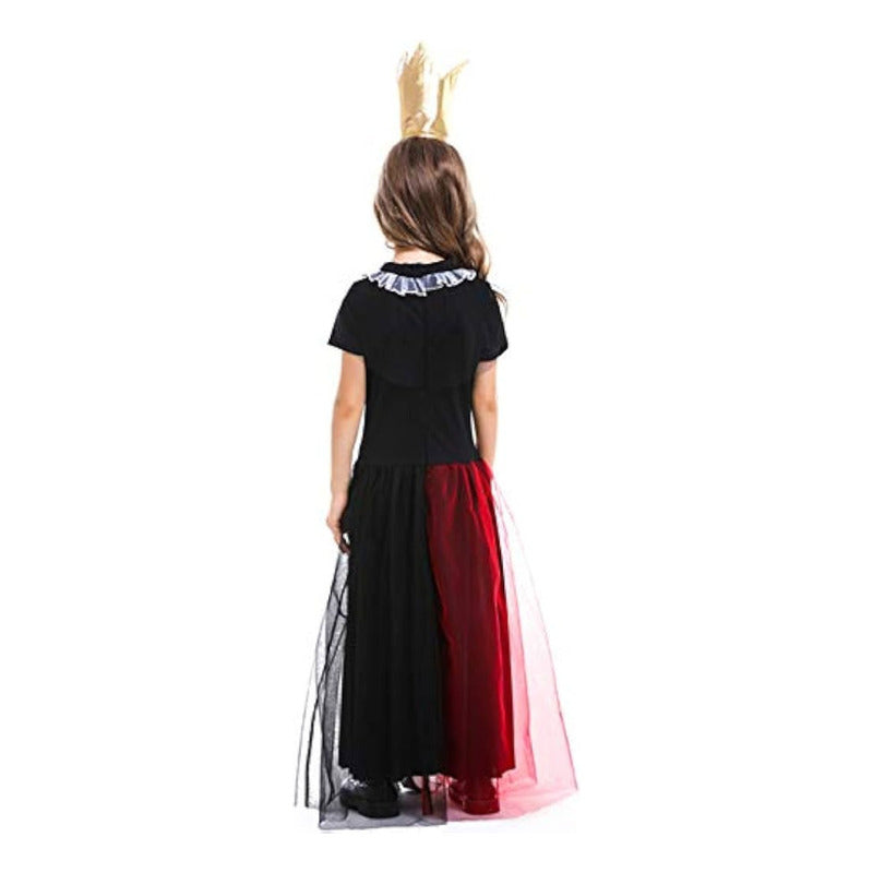 Disfraz Reina De Corazones Cosplay Niña
