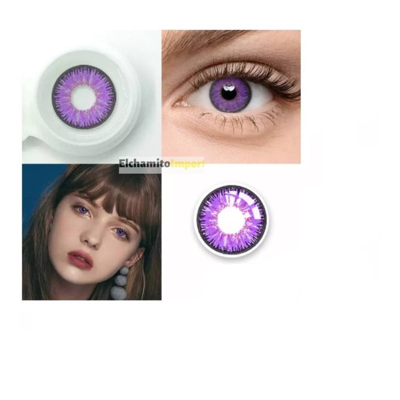 Lentes Contacto Anime Cosplay  Fantasia Halloween