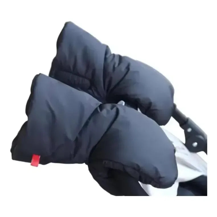 Guantes De Invierno Para Cohes De Bebes Negro Standar Liso
