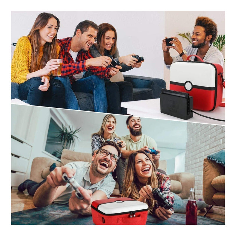 Maleta Bolso Pokemon Nintendo Switch Y Oled