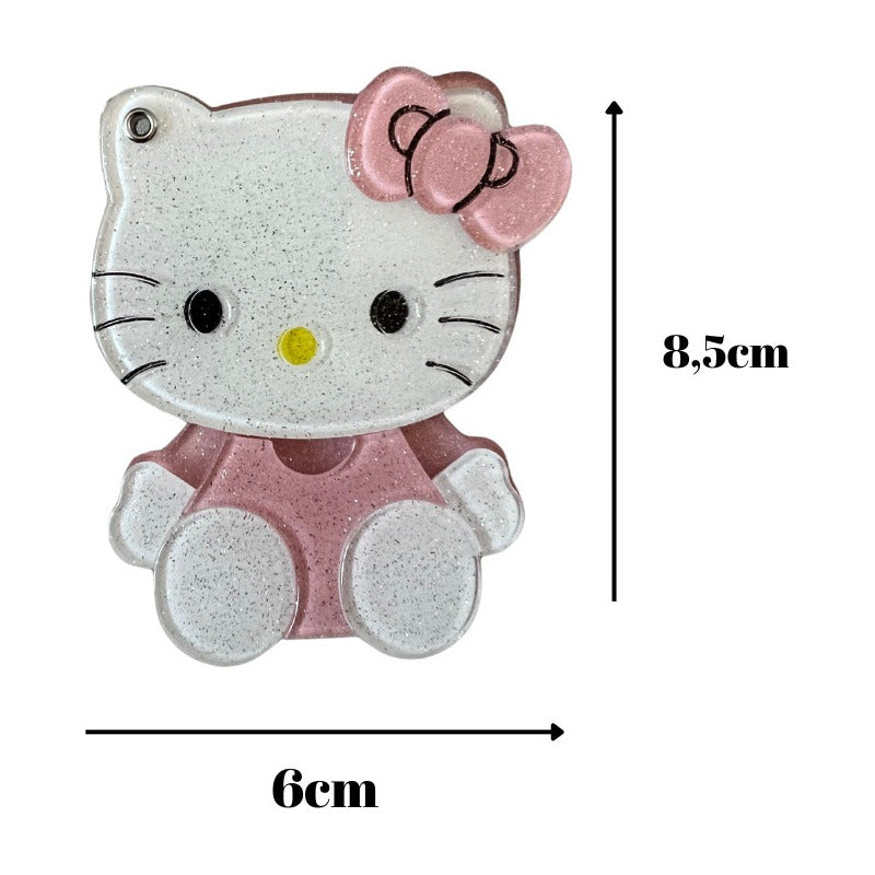 Pop Socket Para Celular De Hello Kitty Con Espejo