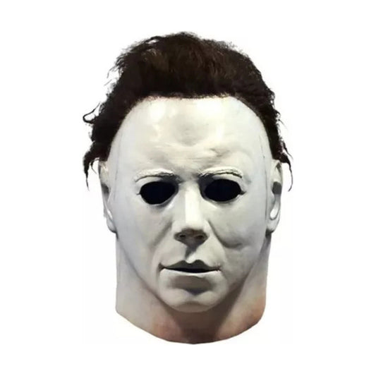 Máscara De Halloween Latex Michael Myers Color Blanca