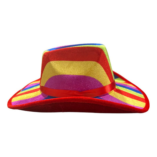 Sombrero Vaquero Arcoiris Multicolor Arcoíris