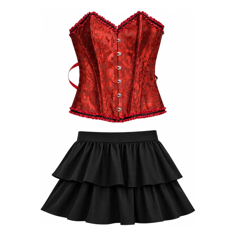 Disfraz Princesa Sexy Cosplay Roja -caperucita Xl