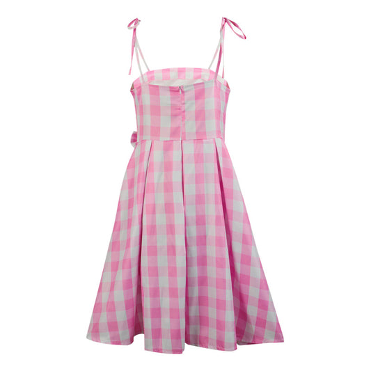 Disfraz Muñeca  Vestido Cuadrille La Película Para Niñas Cuadrille Rosa 7-9