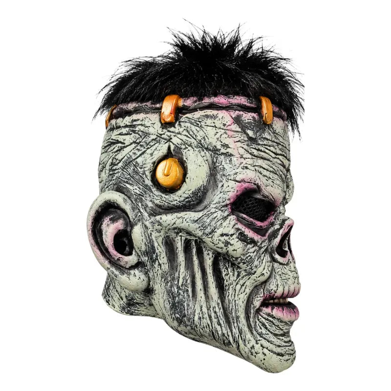 Máscara De Látex Frankenstein Para Cosplay Negro Frankenstein