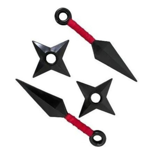 Set Naruto (kunai+shuriken) Juguete Accesorio Cosplay
