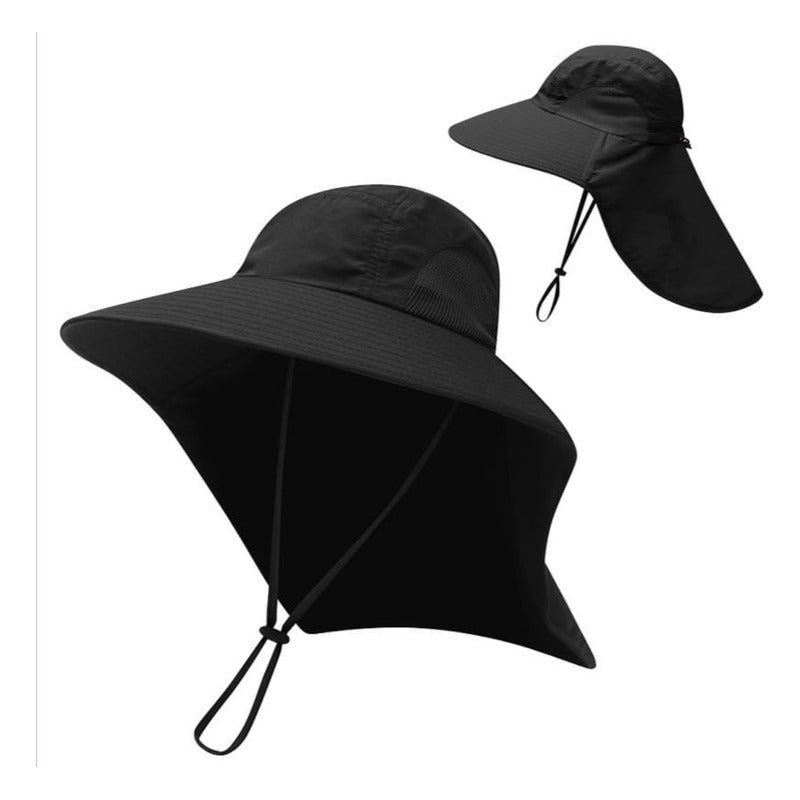 Gorro Protección Uv Para Rostro Nuca/lito