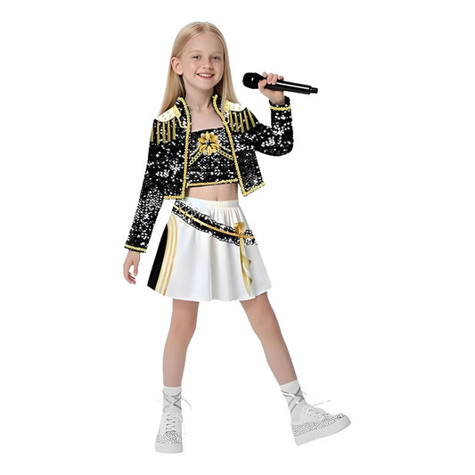Disfraz Guerreras K-pop Niña Mira-golden 3-4