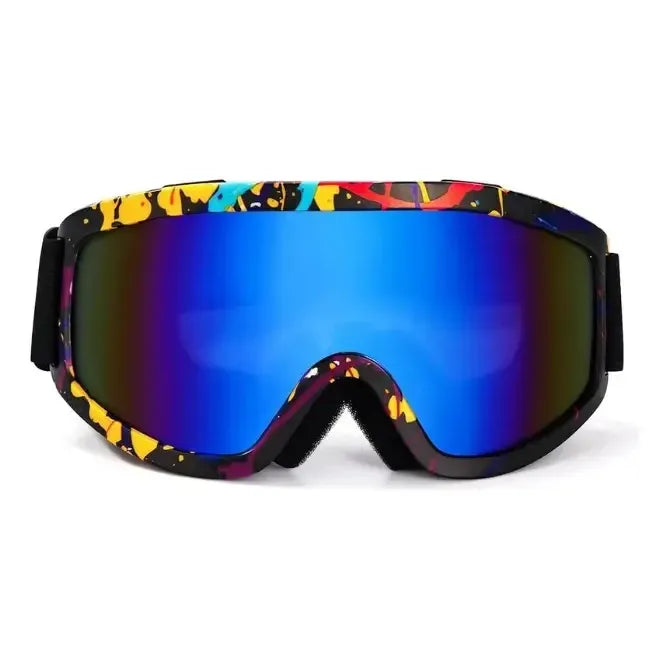 Antiparra Lentes De Nieve Para Adultos Ski Y Snowboard Negro Azul