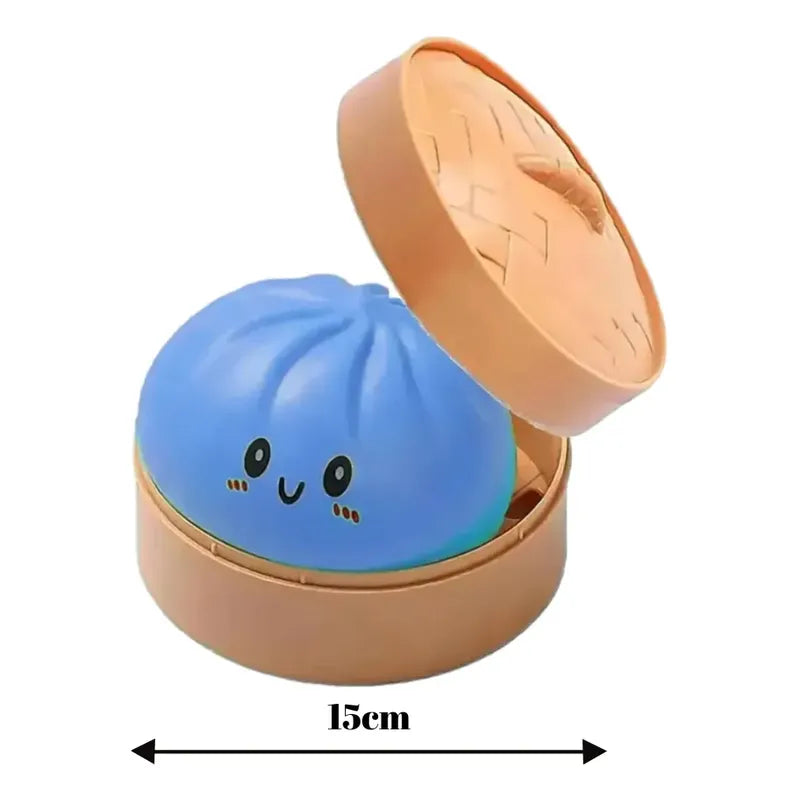 Juguete Dumpling Squishy Grande 15 Cm Sorpresa Anti-estrés Multicolor