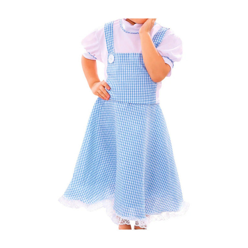 Disfraz Dorothy Mago De Oz Con Canasto Niña