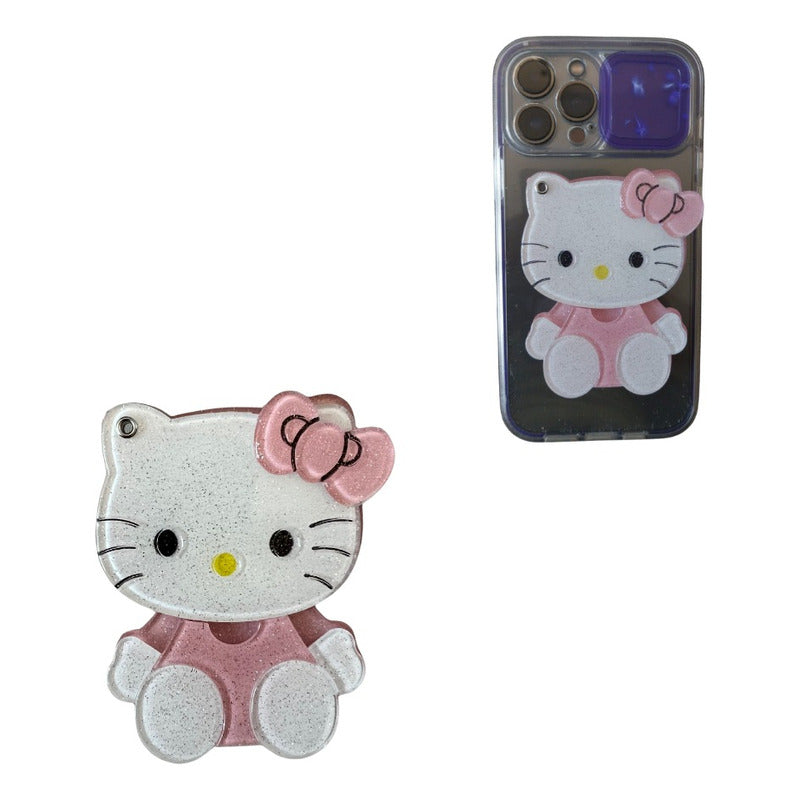Pop Socket Para Celular De Hello Kitty Con Espejo