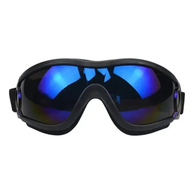 Antiparras Para Nieve Niños Ski Snowboard Negro Transparente