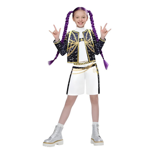 Disfraz Guerreras K-pop Niña Rumi- Golden 10-12