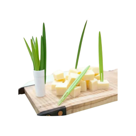 Palillos Mondadientes Reutilizables Cocina Coctel Frutas Hojas Verde