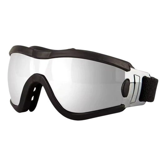 Antiparras Para Nieve Niños Ski Snowboard Negro Plateado