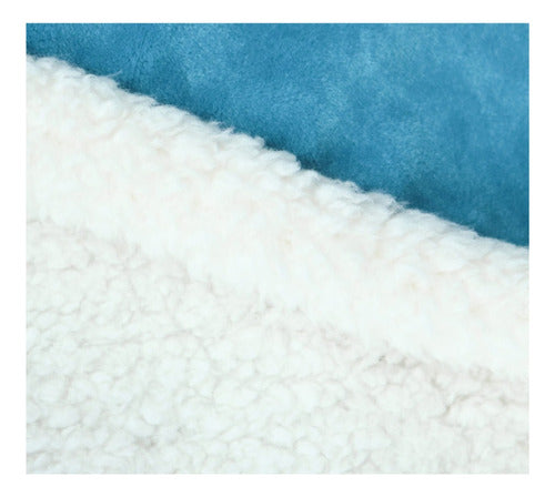 Manta Gruesa Frazada Polar Suave Ropa Cama Sherpa
