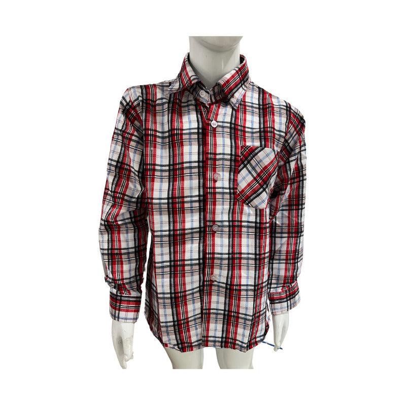 Camisa Cuadrille Trajes Tipicos Fiestas Patrias Niño-juvenil