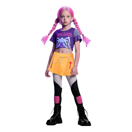 Disfraz Guerreras K-pop Niña Mira 3-4