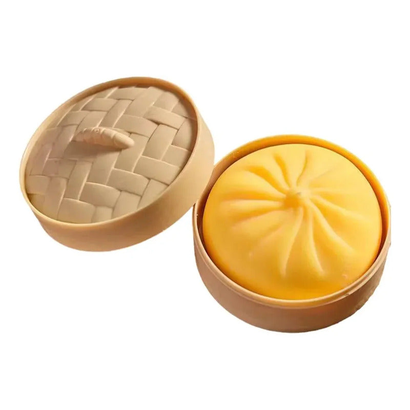 Juguete Dumpling Squishy Grande 15 Cm Sorpresa Anti-estrés Multicolor