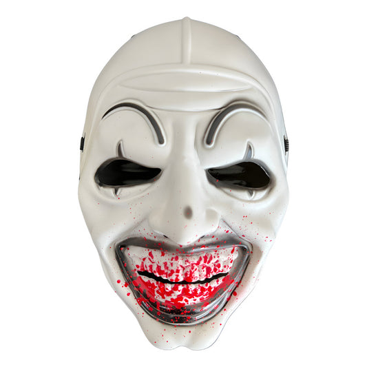 Máscara Payaso Terrifier Plastica Adulto Blanca Terrifier