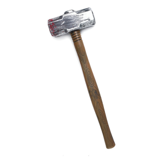 Martillo Mazo Sangriento Accesorio Disfraz Halloween