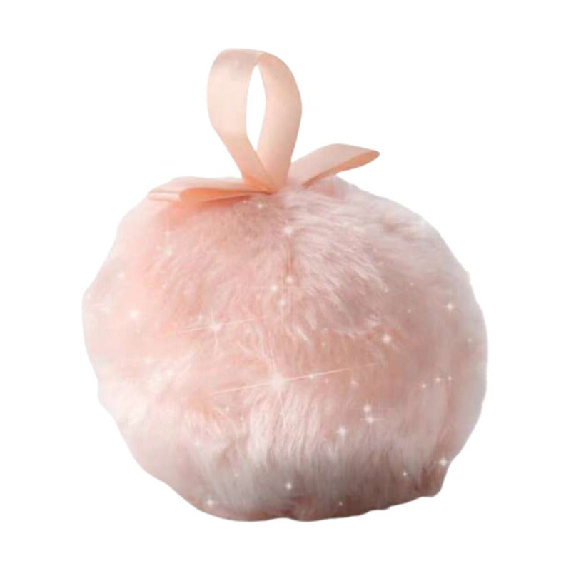 Esponja Pompon Polvo De Hadas Iluminador Rosa