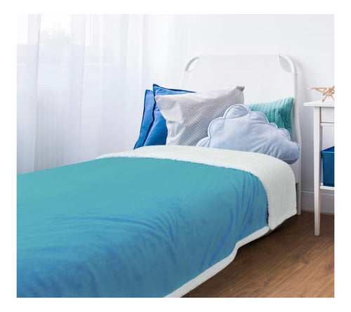 Manta Gruesa Frazada Polar Suave Ropa Cama Sherpa