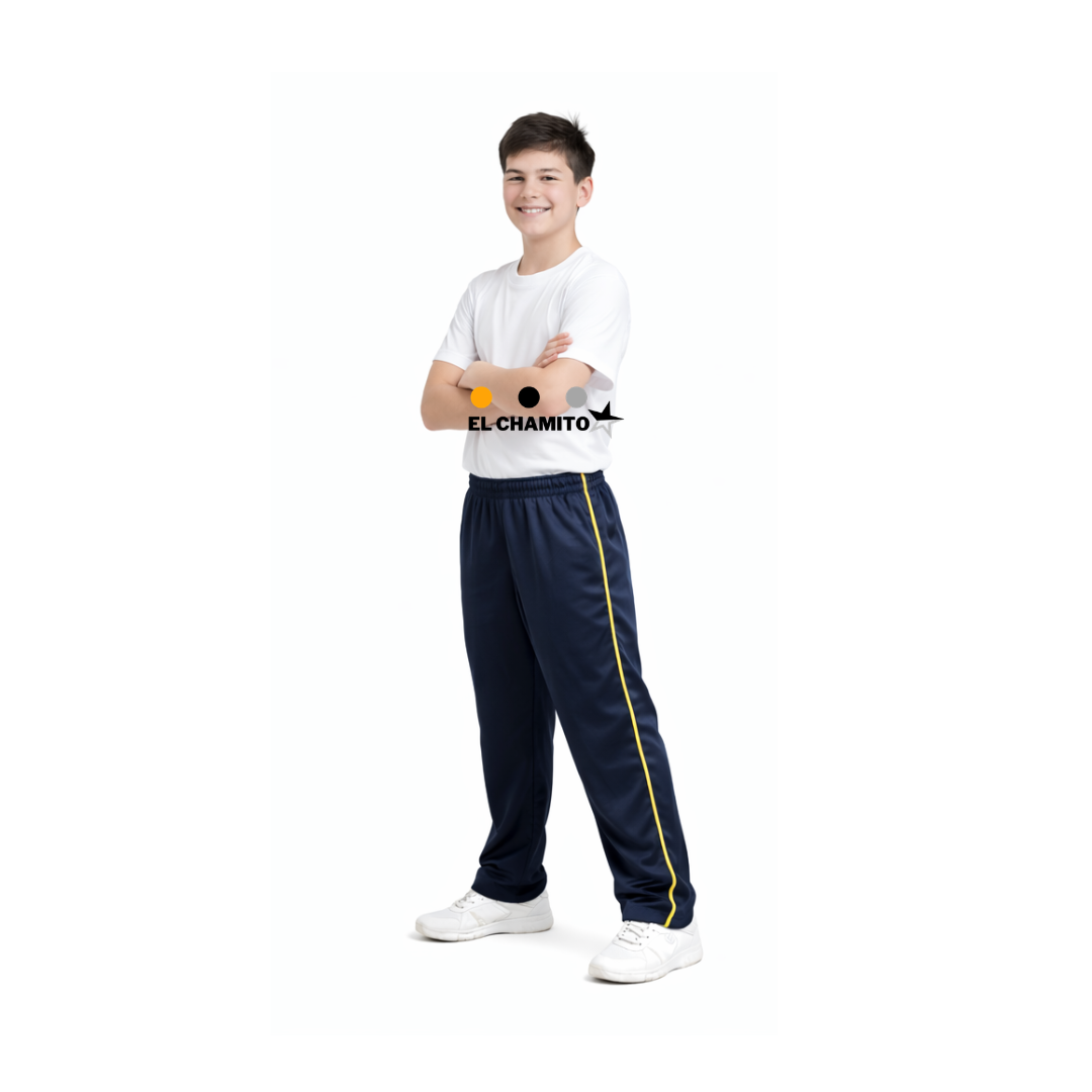 Pack 3 Pantalones Buzo Escolar Juvenil Tallas S-xl Unisex