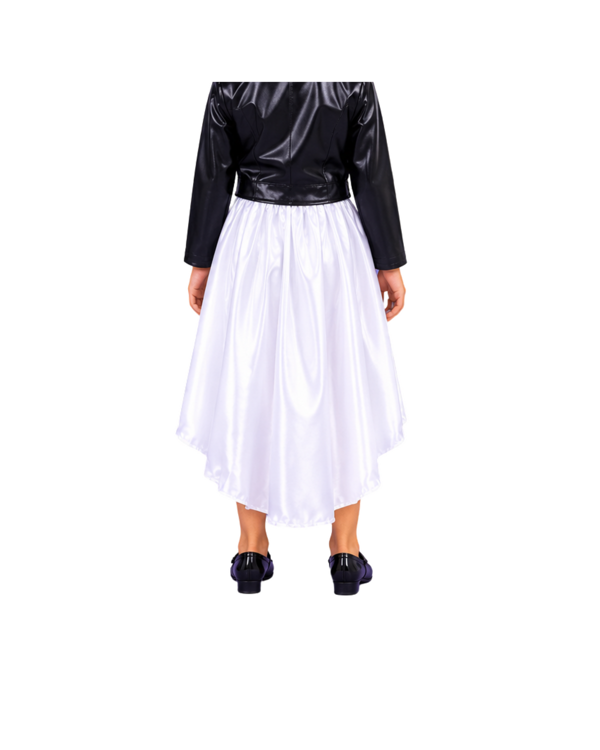 Disfraz Novia De Chucky Tiffany Niña Negro /blancg 10-12