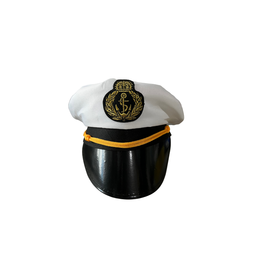 Gorro Capitán De Marina Fiesta Niños